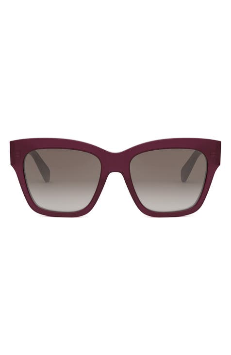 Burgundy sunglasses womens hotsell