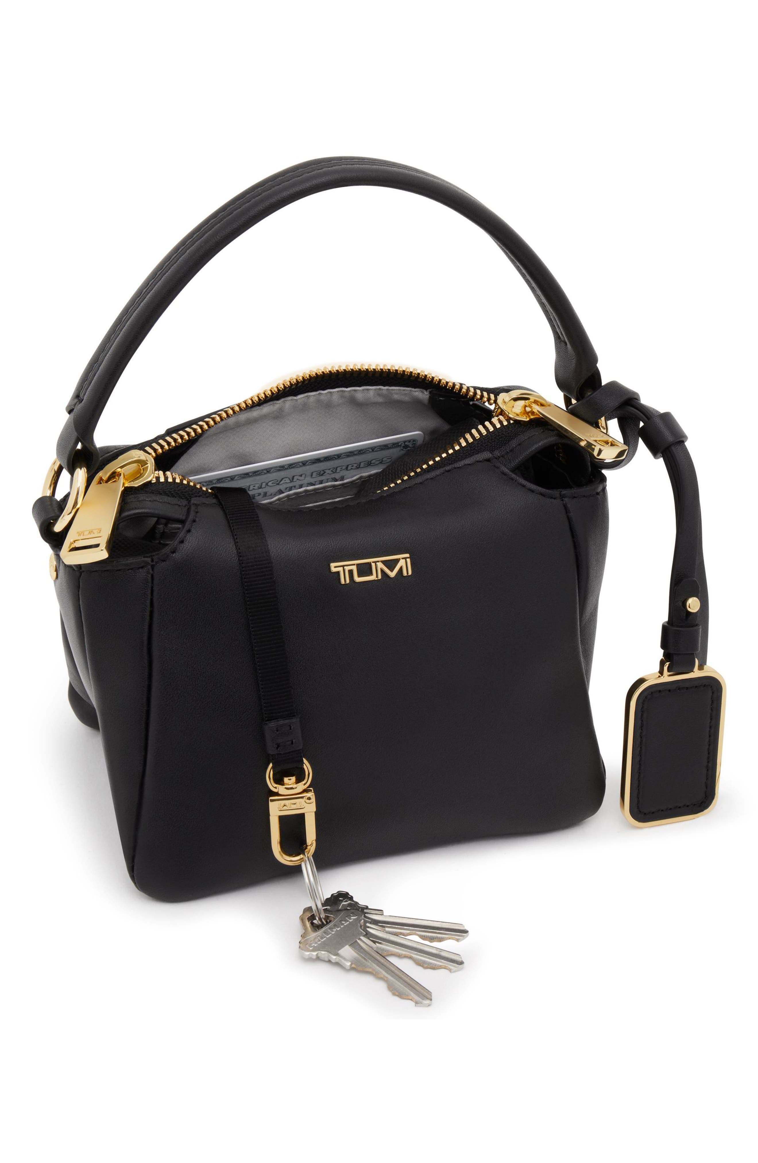 Tumi Voyageur Belle Leather Micro Crossbody Bag Nordstromrack