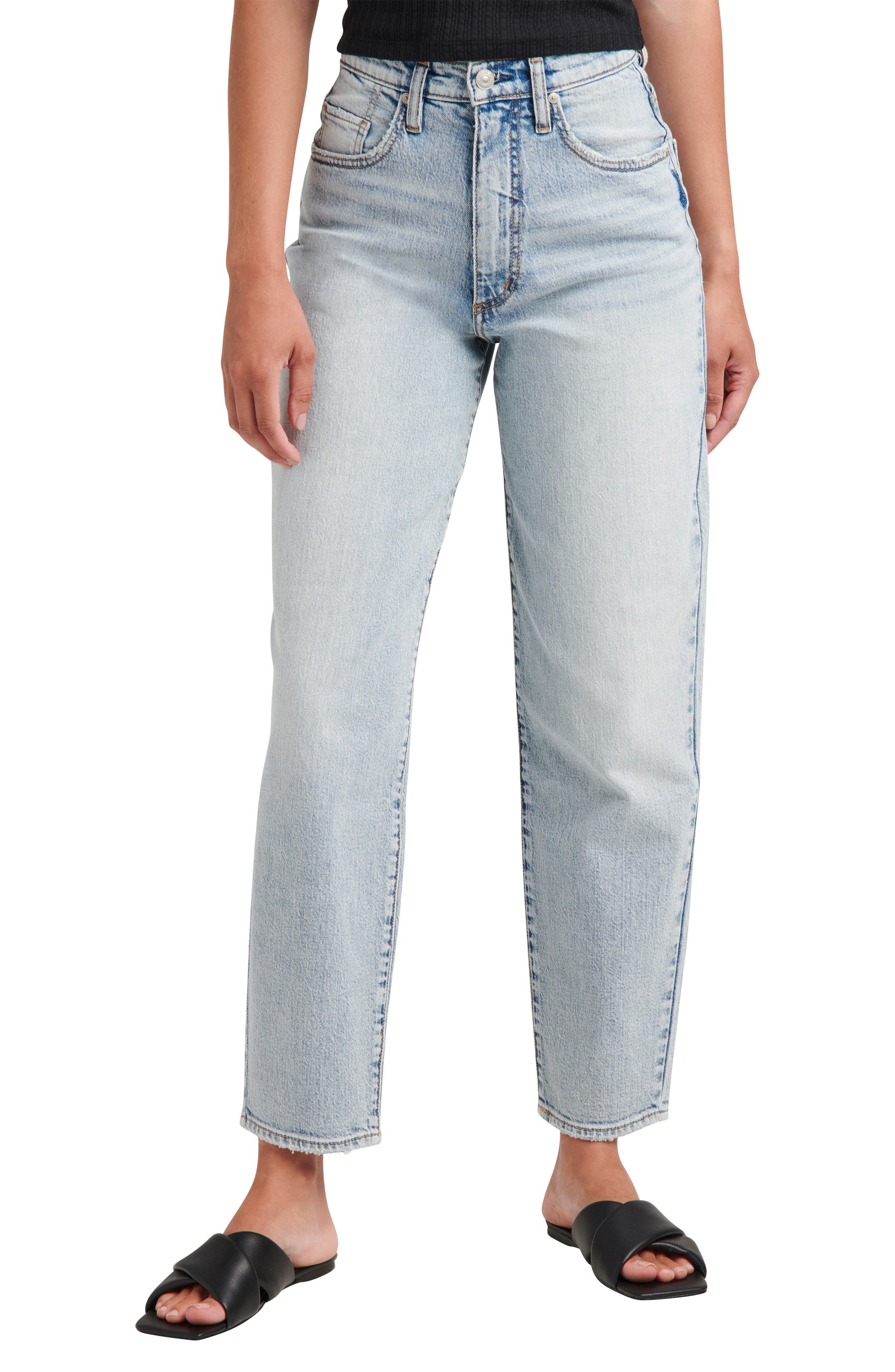 women's silver jeans outlet