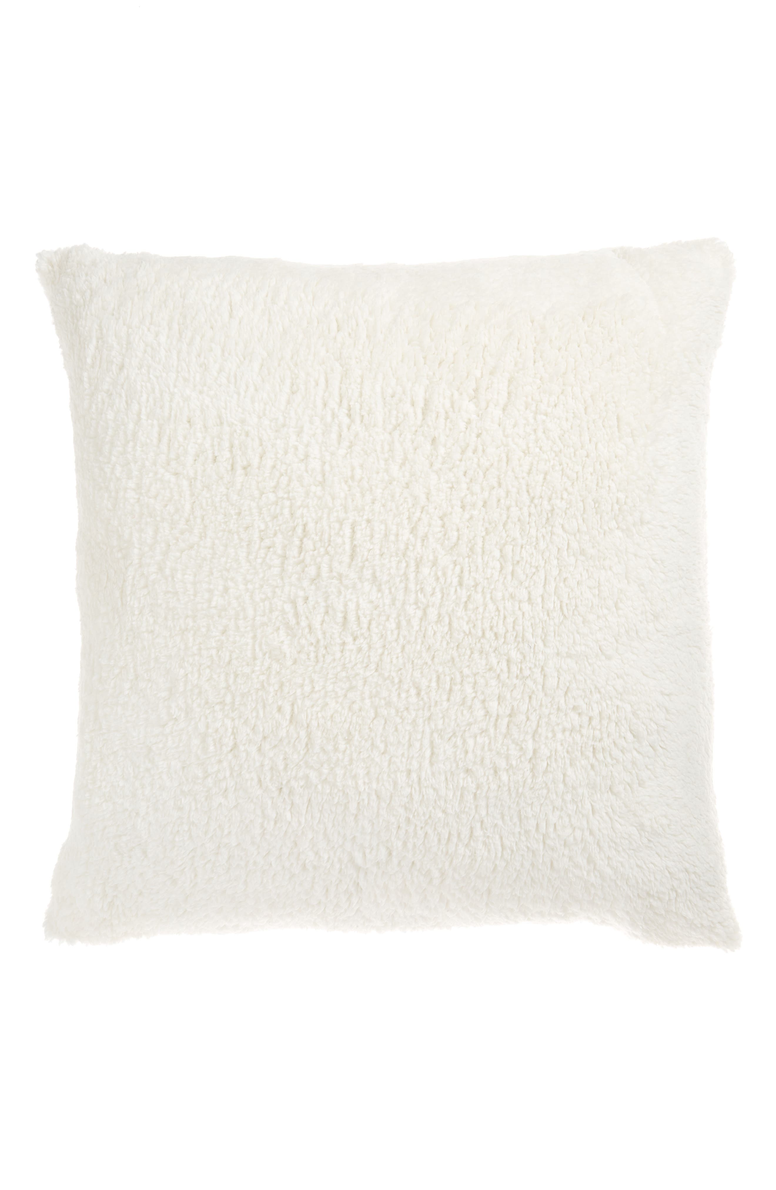 fur accent pillows