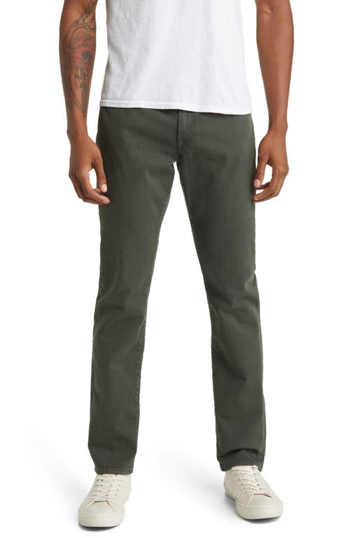 FRAME L'Homme Slim Fit Jeans in Garage Midnight Green at Nordstrom, Size 40