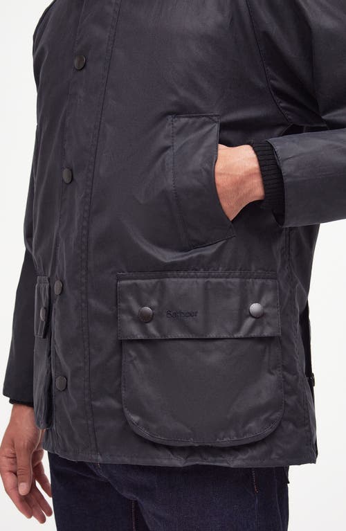 BARBOUR BARBOUR BEDALE WATER RESISTANT WAXED COTTON JACKET