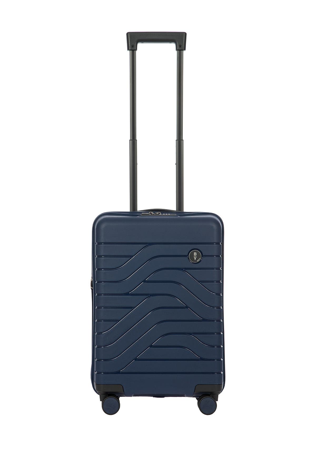 Bric's Luggage By Ulisse 21" Expandable Carry-on Spinner In Navy