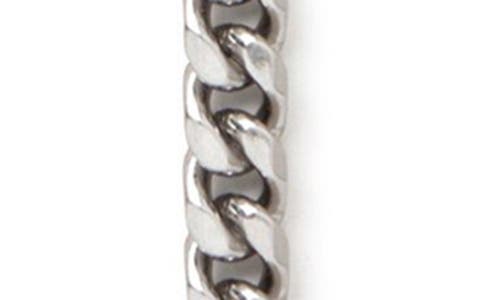 Mulberry Flat Chain Shoulder Strap In Silver