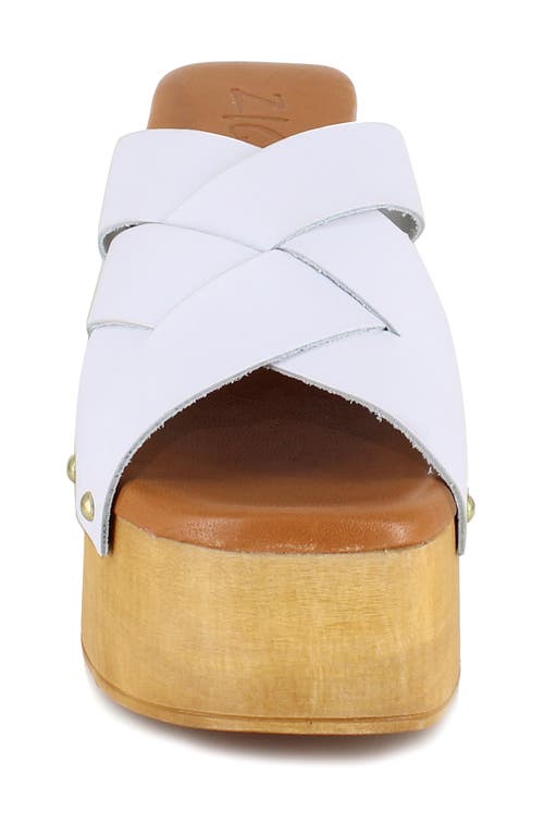 ZIGI ZIGI SURIEL PLATFORM SLIDE SANDAL