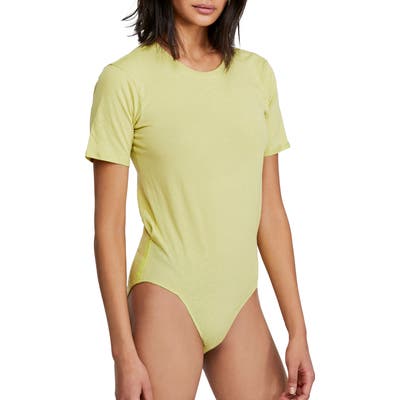 Free People In My Tee Bodysuit, Yellow