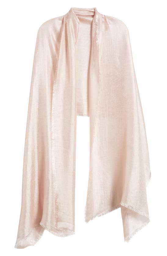 Shop Nordstrom Shimmer Wrap In Pink Chintz