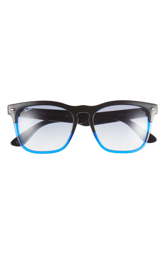 Ray Ban 54mm Square Sunglasses In Blue