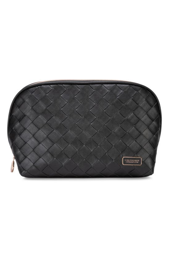 Stephanie Johnson Belize Raven Lola Makeup Bag In Black