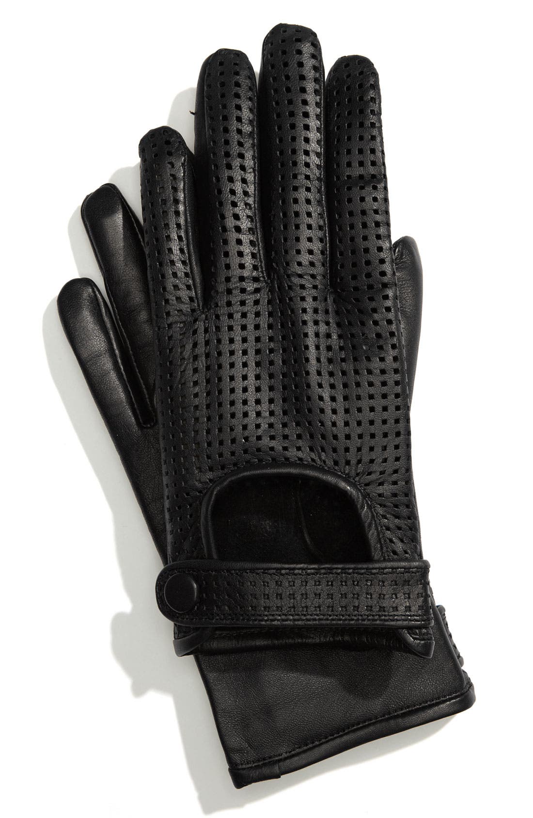 Vince Camuto Perforated Top Driver Gloves Nordstrom
