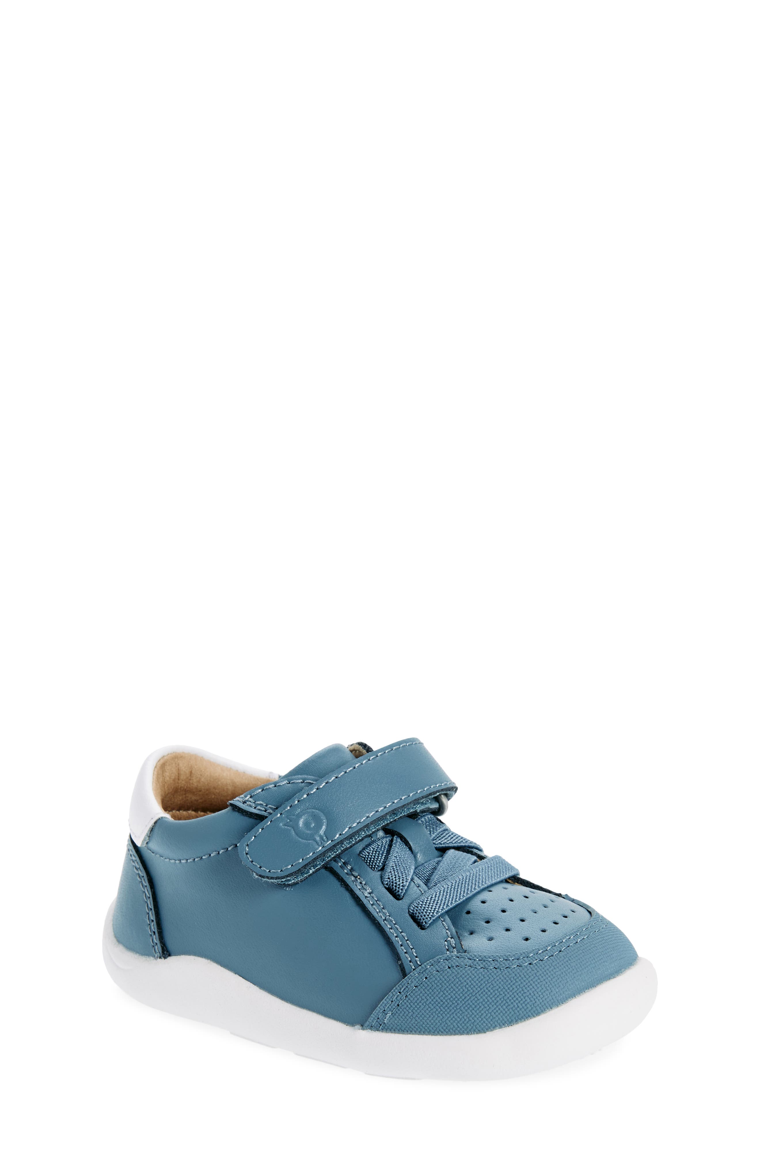 Old Soles Kids' Tread Sneaker In Indigo/snow/white Sole