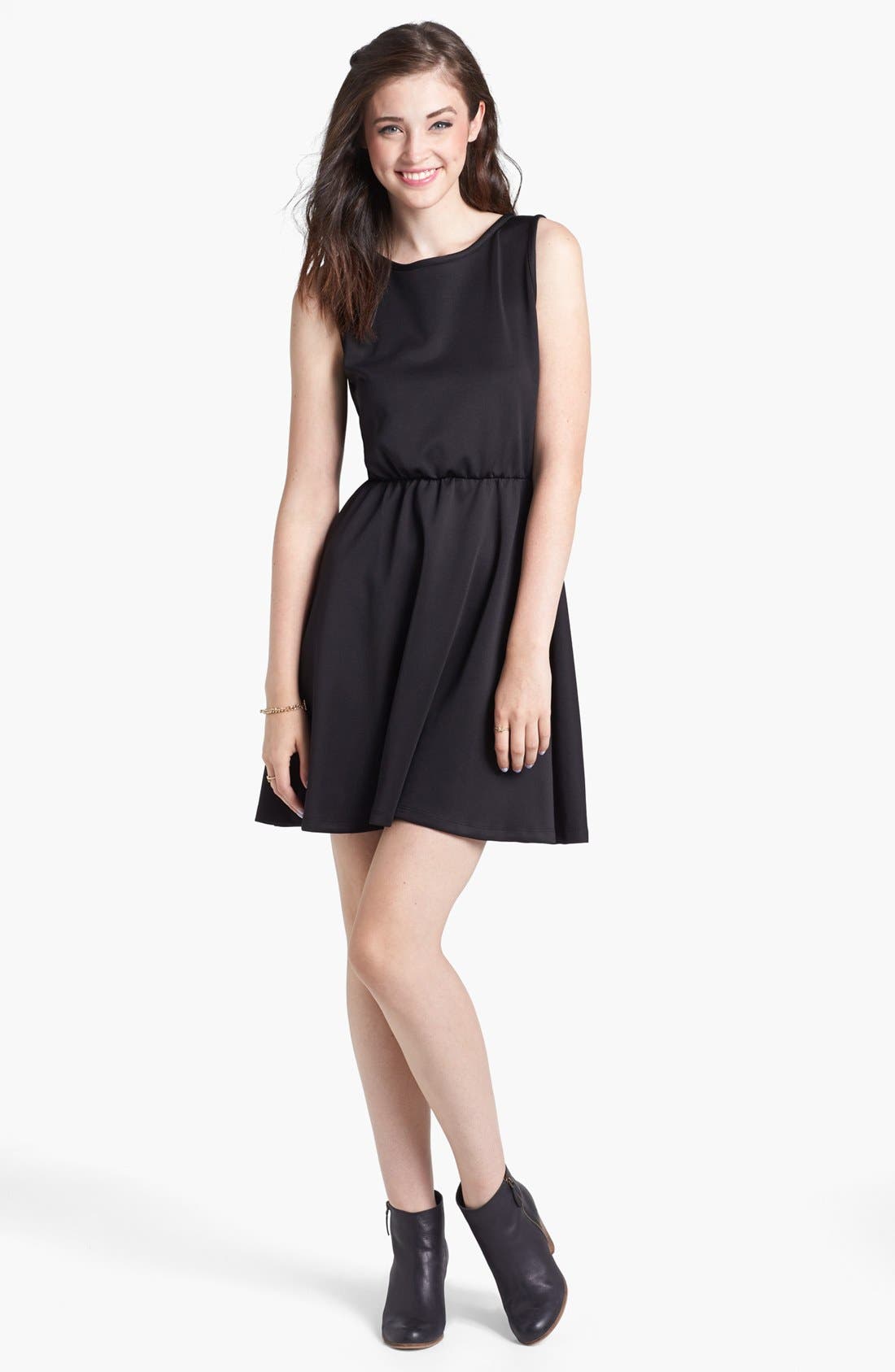 Minty Skater Dress (Juniors) Nordstrom