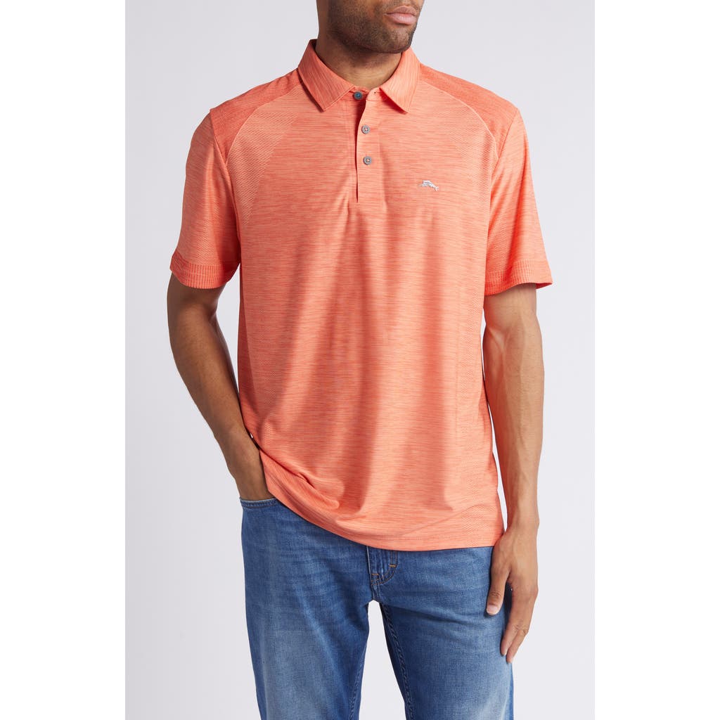 Tommy Bahama Palm Coast Pro Solid Polo In Lava Burst