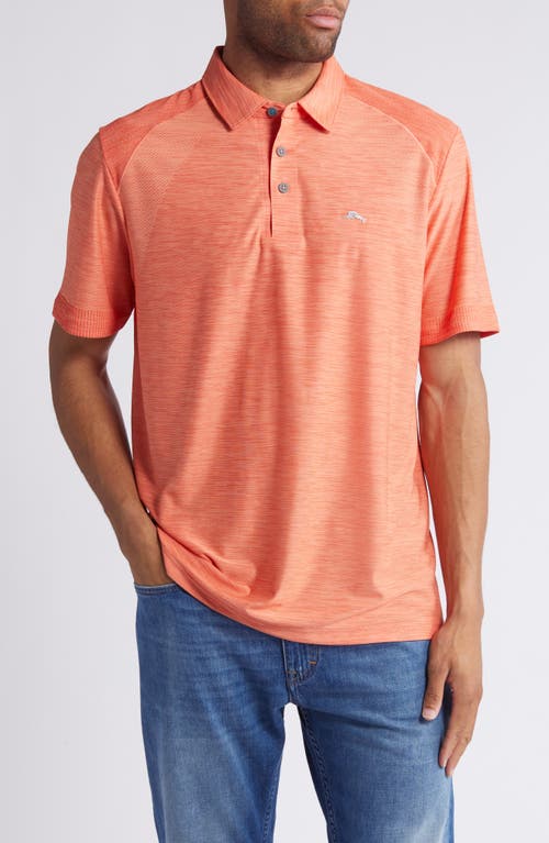 Shop Tommy Bahama Palm Coast Pro Solid Polo In Lava Burst