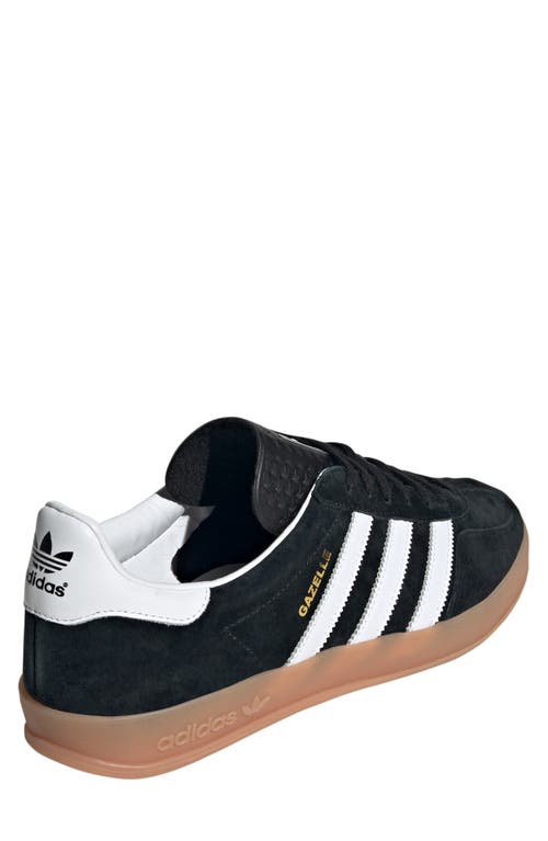 Shop Adidas Originals Adidas Gazelle Sneaker In Cblack/ftw