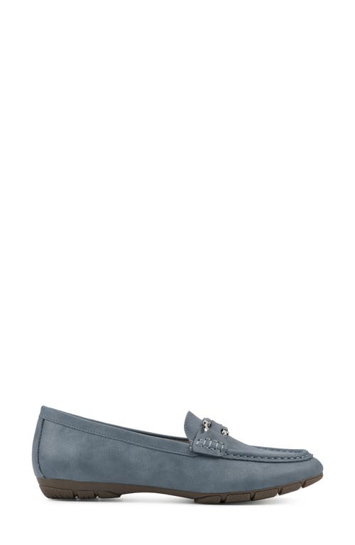 Shop Cliffs By White Mountain Glaring Loafer In Light Blue/grainy