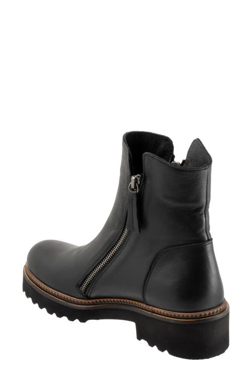 Bueno Ariana Zip-up Boot In Black