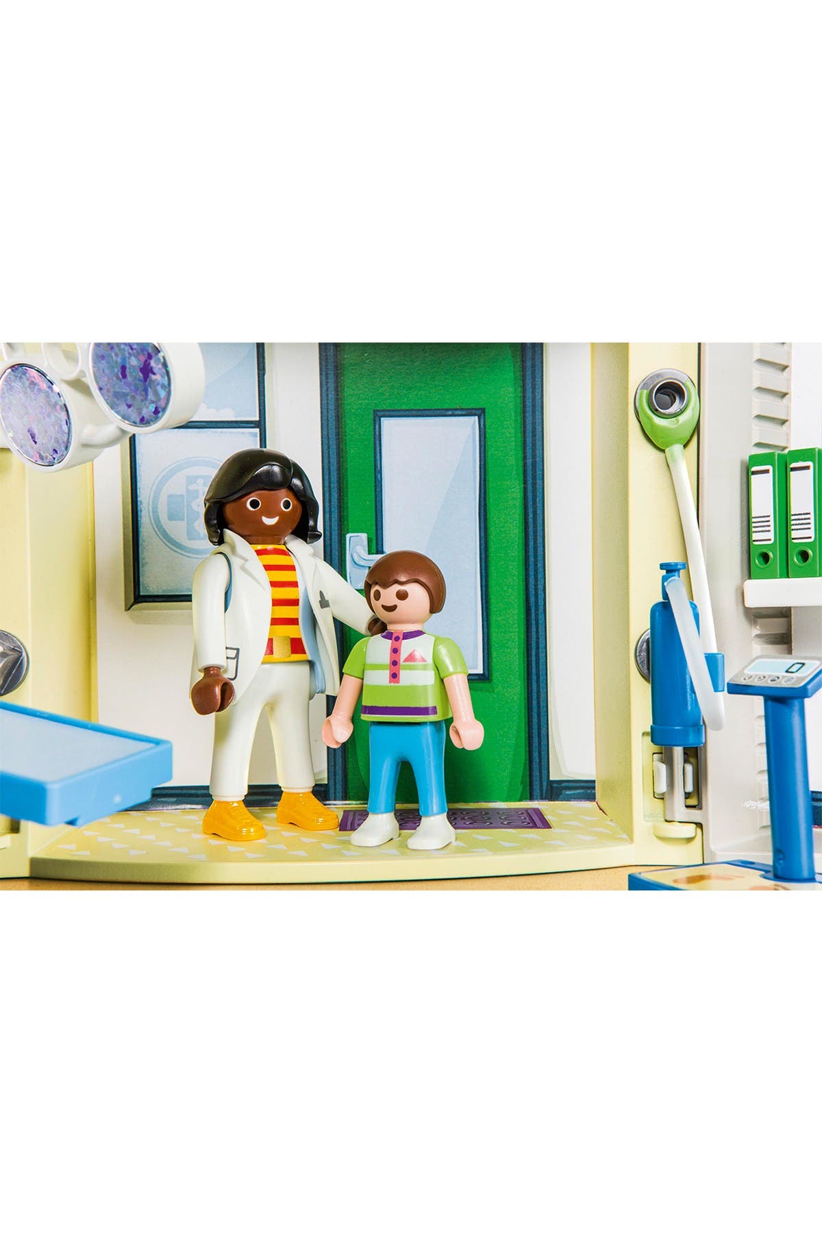 playmobil hospital play box