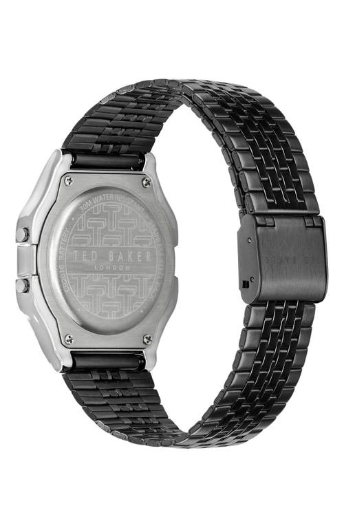 Ted Baker Urban Alarm Quartz Digital Green Dial Unisex Watch Bkp80s202 In Green silver Tone black ModeSens