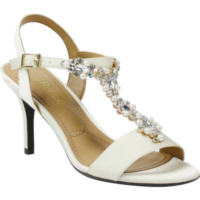 J. Renee Michalla Sandal B - Ivory