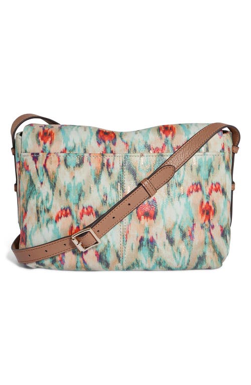 Shop Aimee Kestenberg Bali Novelty Leather Crossbody Bag In Ikat Multi