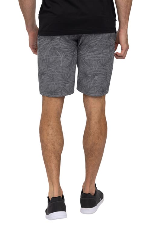 Shop Travismathew Splash Zone Stretch Performance Shorts In Heather Quiet Shade