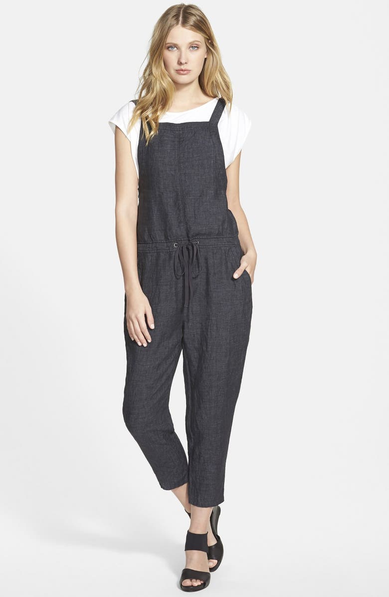 Eileen Fisher The Fisher Project Delave Linen Overalls (Online Only ...