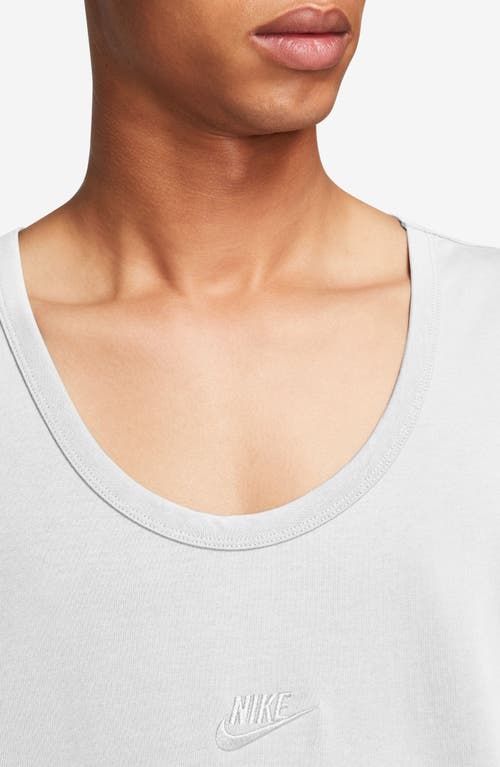 Nike Men's Sportswear Premium Essentials Tank Top In White