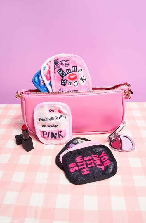 The Original Makeup Eraser Mean Girls 7-day Makeup Eraser Set With Laundry Bag In Pink