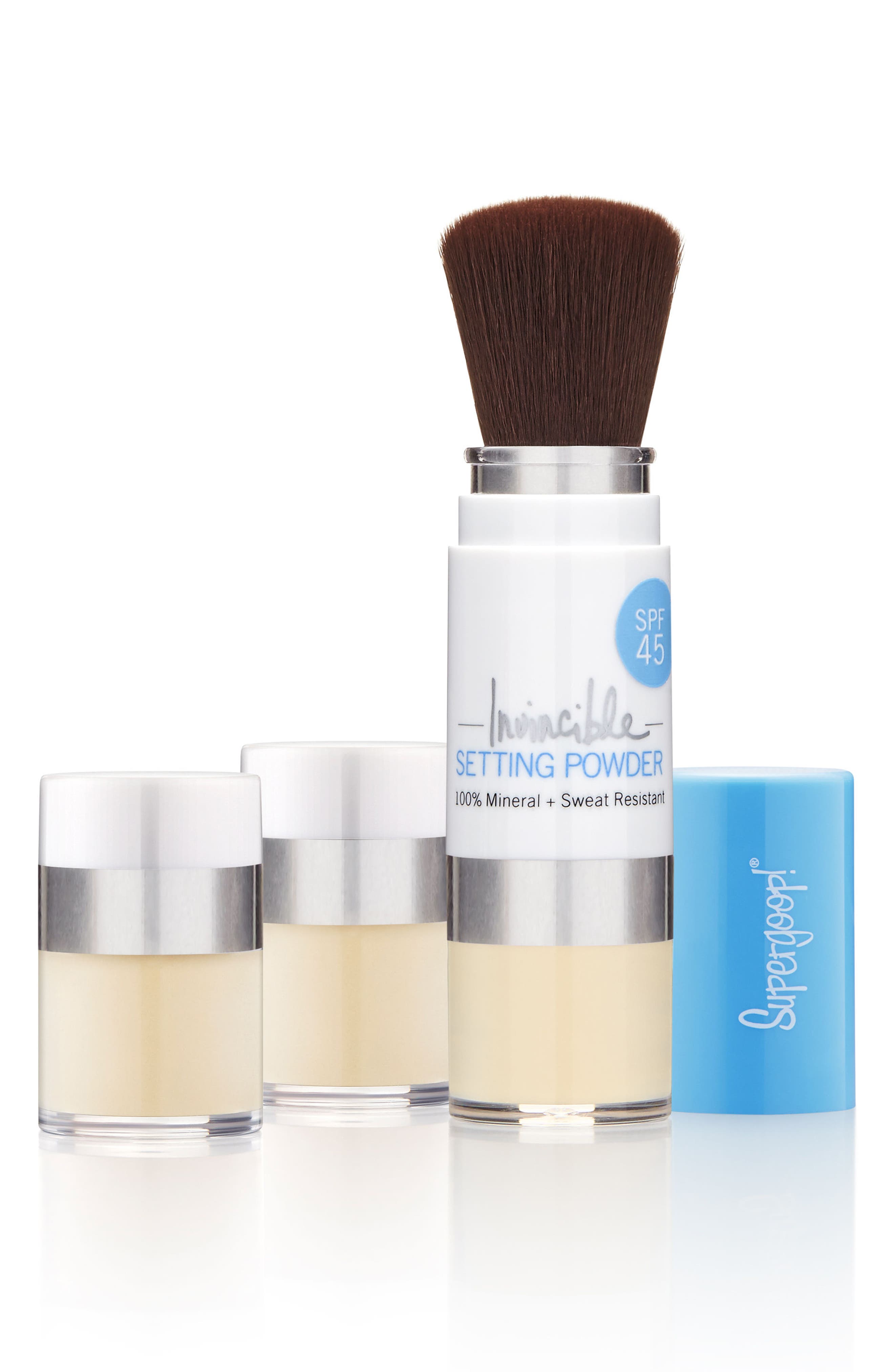 Supergoop! Invincible Setting Powder SPF 45 & Refill Set (USD 70 Value