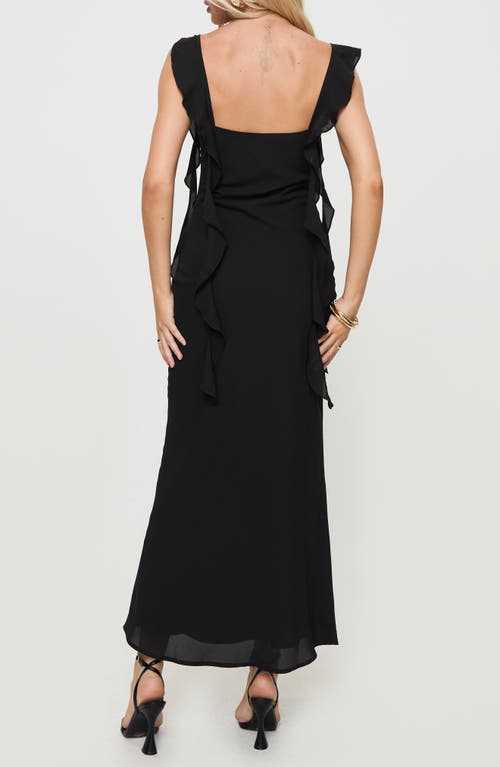 Shop Princess Polly Lanai Evening Dress In Black