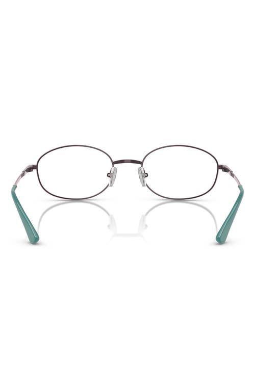Vogue 54mm Oval Optical Glasses In Violet