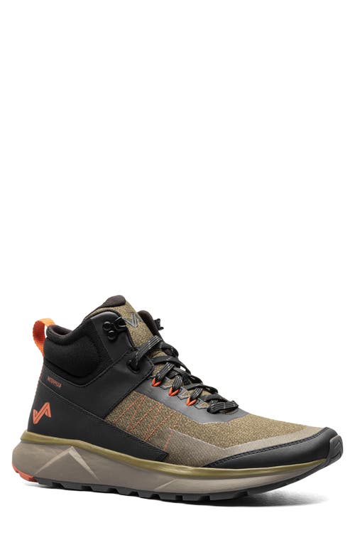 Forsake Cascade Peak Mid Waterproof Hiking Shoe Black/Olive at Nordstrom