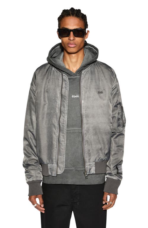 Shop Ksubi 1999 Fade Kash Hoodie In Charcoal