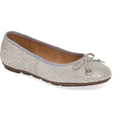 Hush Puppies Abbey Ballet Flat- Metallic