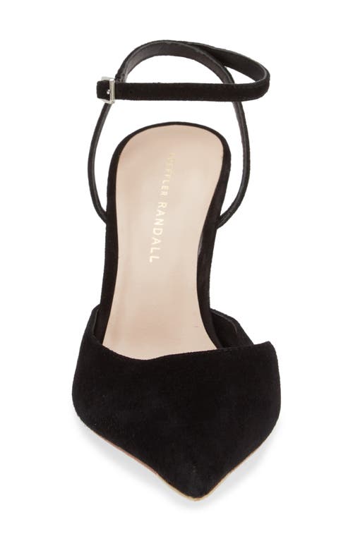 Loeffler Randall Jaden Ankle Strap Pump In Black