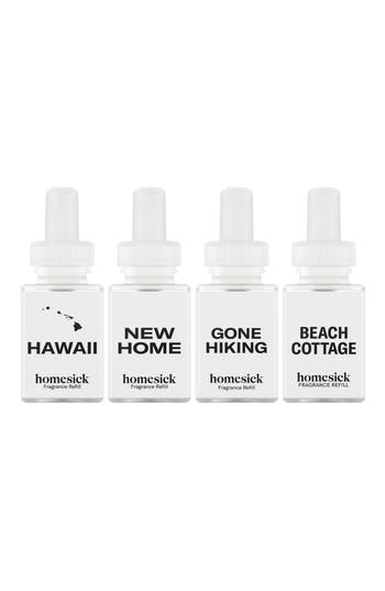 Pura X Homesick 4-pack Assorted Fragrance Refills