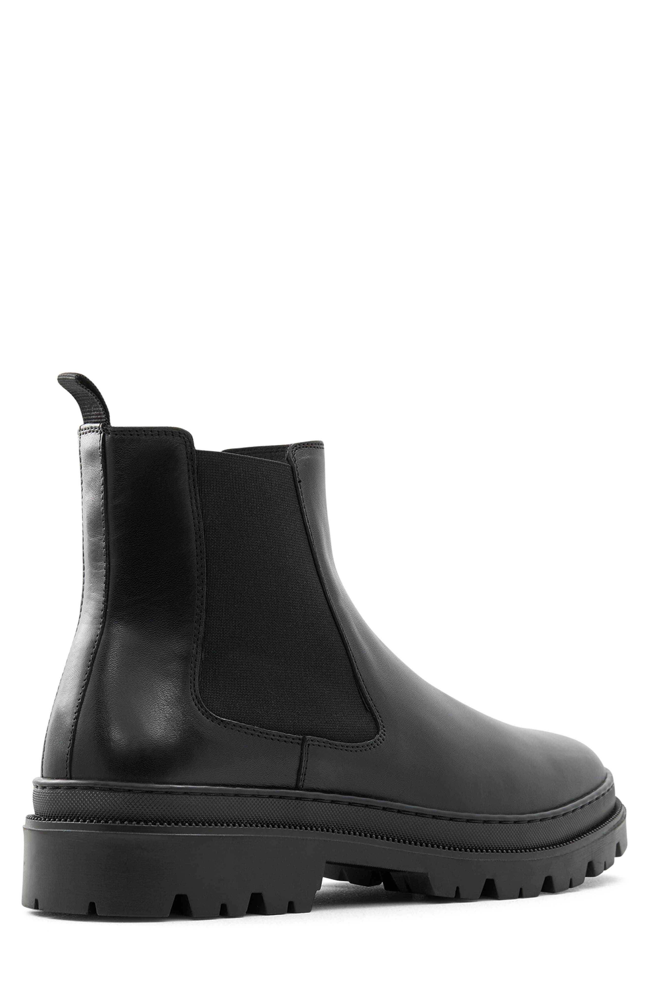 black chelsea boots men's aldo