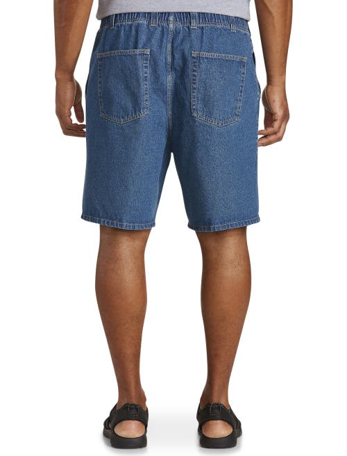 Shop Harbor Bay By Dxl Denim Shorts In Med Stonewash Denim