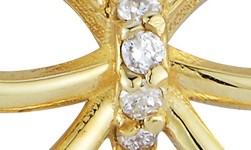 Ember Fine Jewelry Diamond Bow Pendant Necklace In Gold