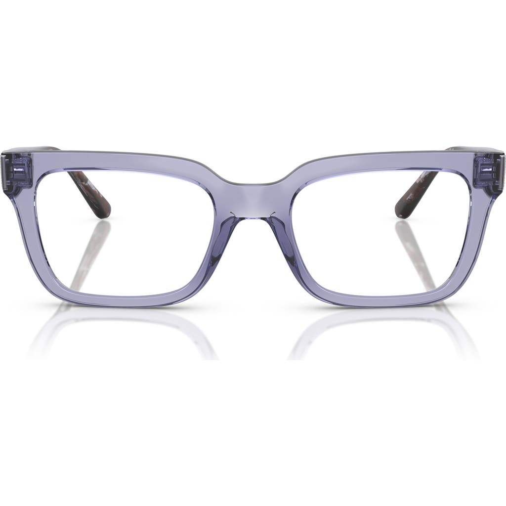 Vogue 52mm Pillow Optical Glasses In Purple