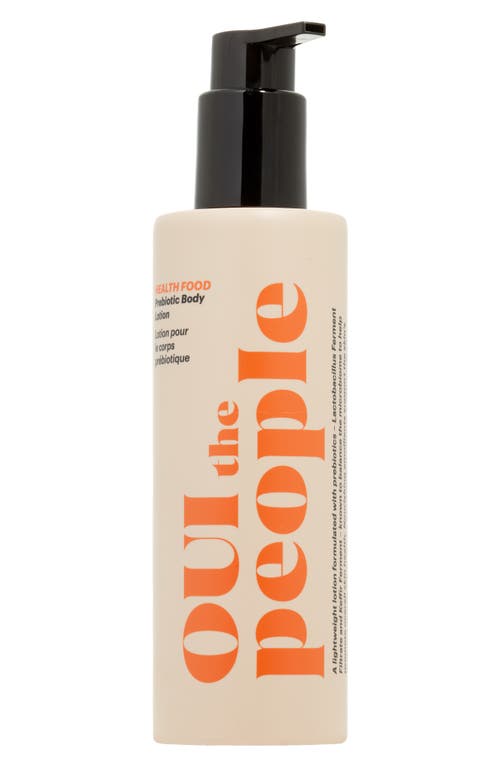 Oui The People Health Food Brightening Prebiotic Body Lotion With Squalane 8.4 oz / 250 ml In No Color