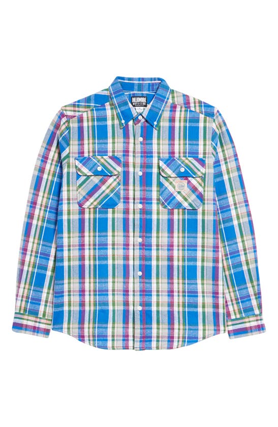 Billionaire Boys Club Shibuya Plaid Cotton Button-down Shirt In Turkish Se
