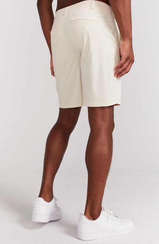 Shop Redvanly Hanover Pull-on Shorts In Oat