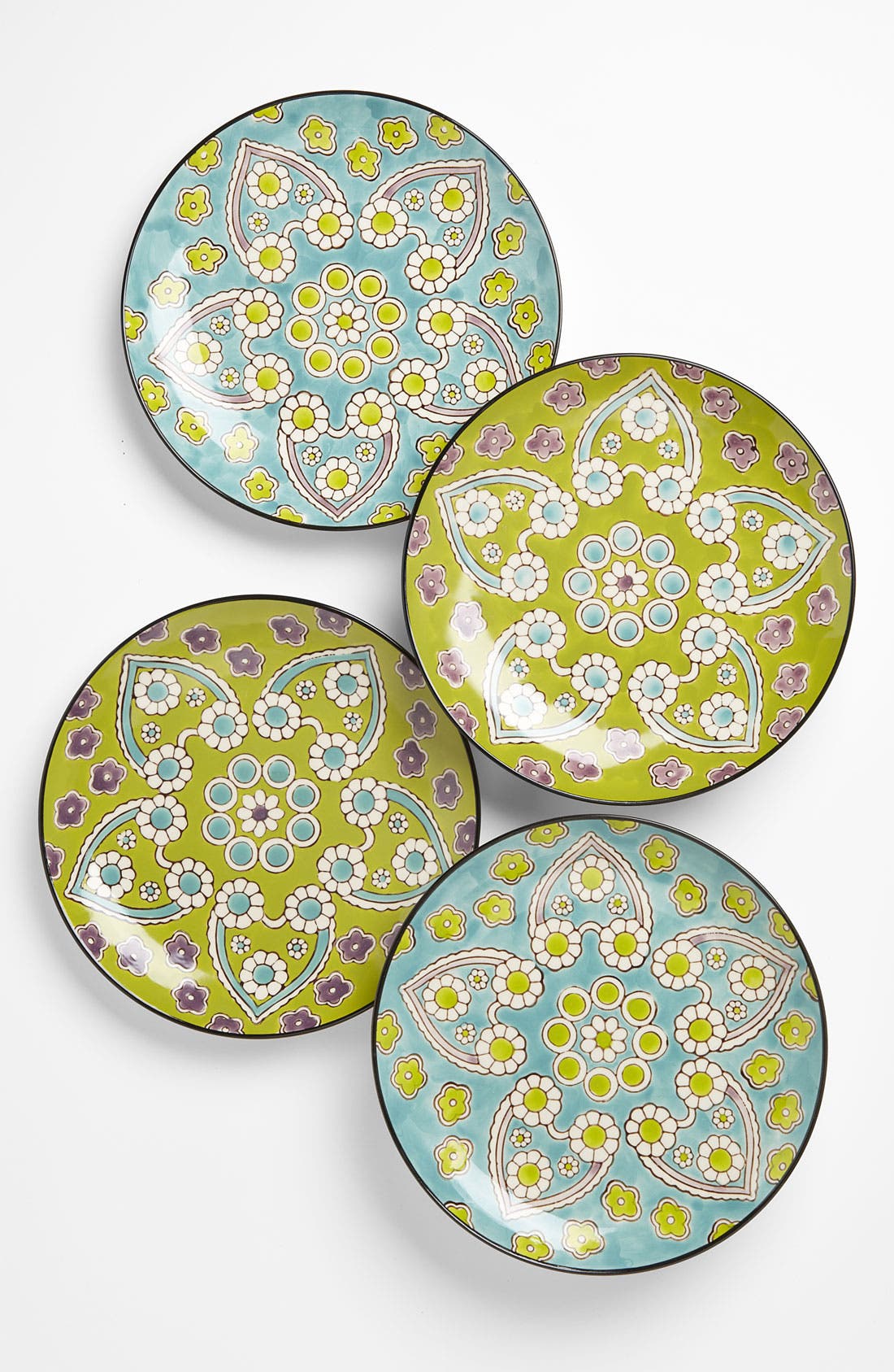 HandPainted 'Lotus' Dessert Plates (Set of 4) Nordstrom