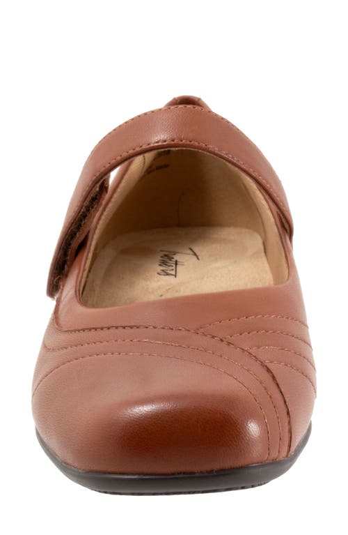 Shop Trotters Sherese Mary Jane Flat In Luggage