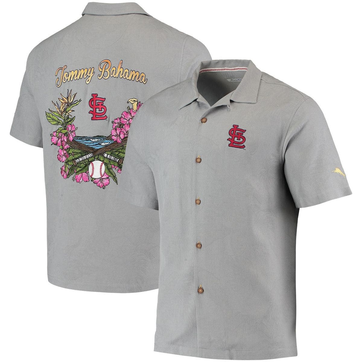 tommy bahama cardinals shirt