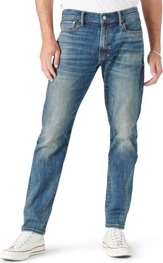 Lucky Brand 412 Athletic Slim - Men's Pants Denim Slim Fit Jeans in Becrux  - Yahoo Shopping