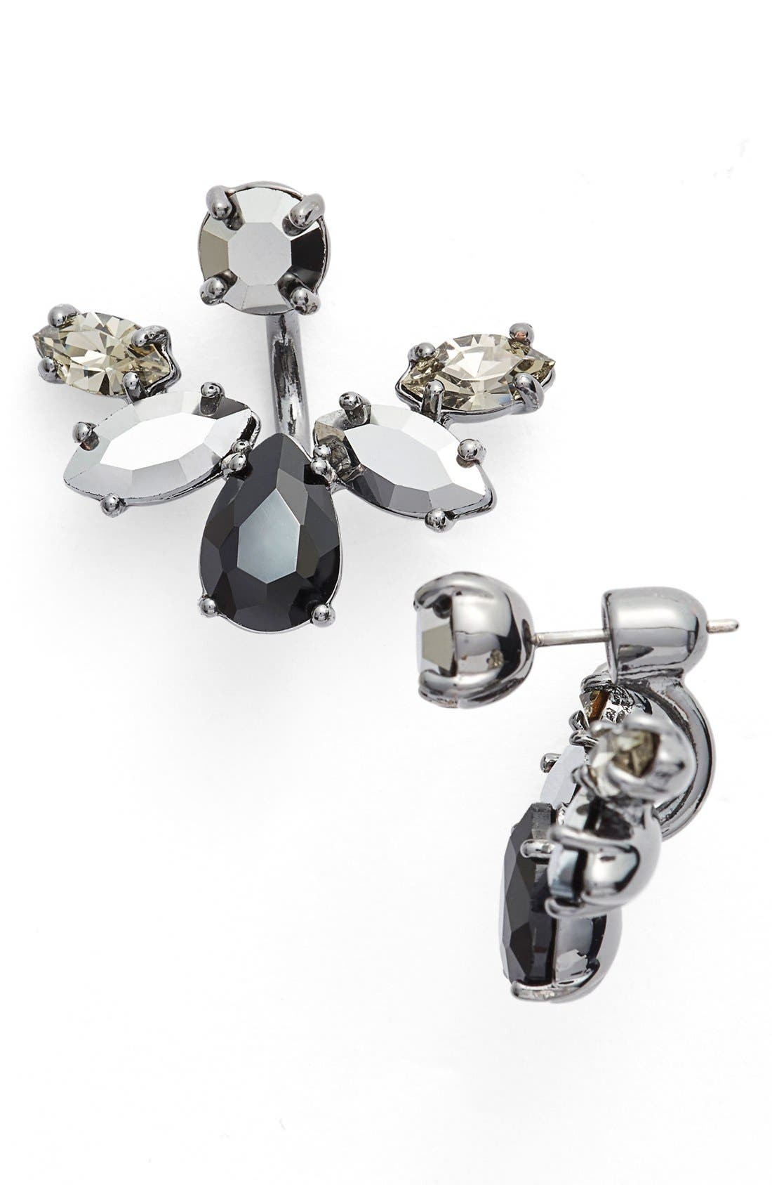 Marchesa 'Poppy' Crystal Ear Jackets Nordstrom