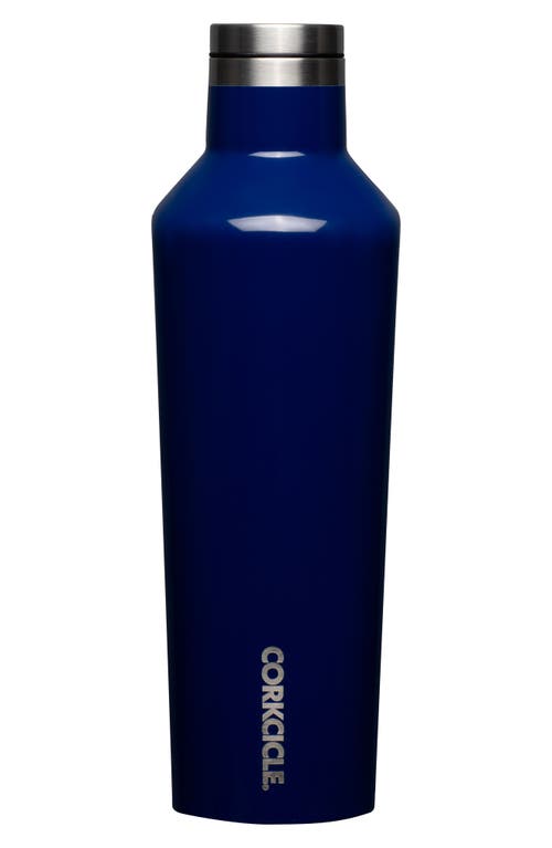 Corkcicle 16-Ounce Insulated Canteen in Midnight Navy at Nordstrom